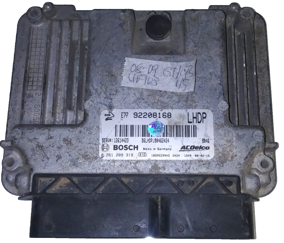 cf　エンジン　ECU 水温カプラー　キャデラック 92208168 ecm ecu computer 2008-2009 Pontiac G8 or Cadillac CTS