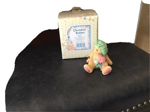 Enesco Cherished Teddies Dahlia 202932 "You're The Best Pick Of The Bunch"  
