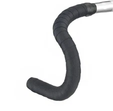 Silicone Wrap-Dot Road Touring Bicycle Bike Handlebar Tape Black/Black