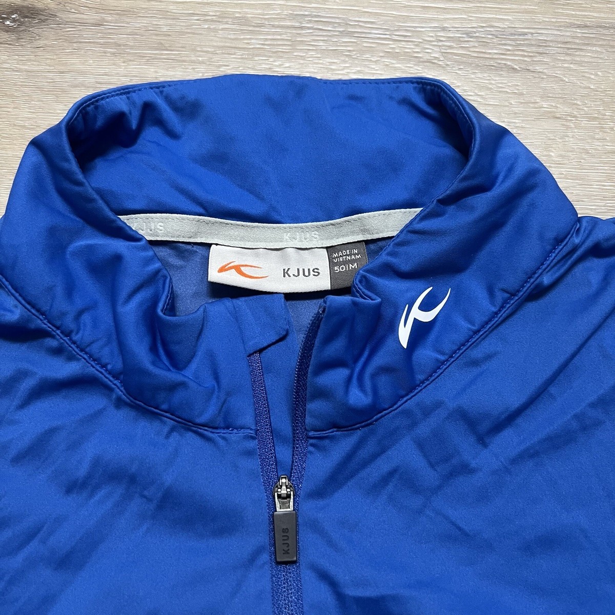 KJUS チュース ジャケット MEN DORIAN JACKET 50/M Kjus Dorian Jacket Men's Medium 50 Blue Golf Full Zip