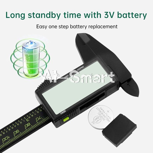 6"150mm Digital Caliper Micrometer LCD Vernier Caliper Electronic Measuring Tool - Picture 10 of 25