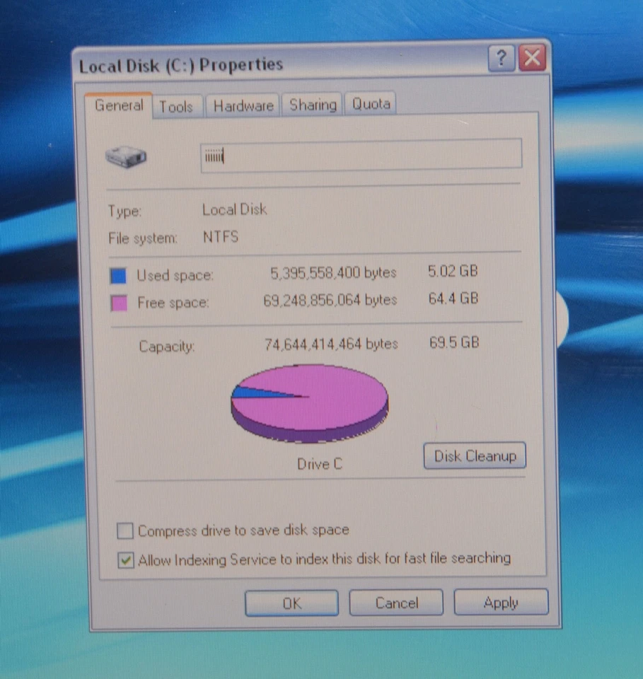 Portátil Sony PCG-K45 Vaio de colección_CPU Pentium 4 @ 3,20 GHz_448 MB RAM_80 GB HDD. Foto 3 de 4