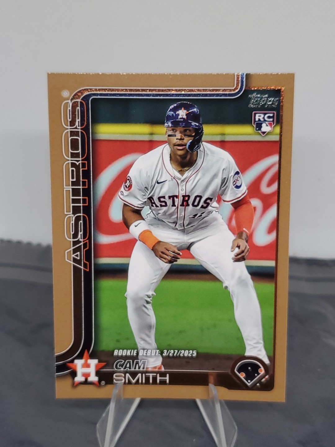 2025 Topps Update Series - Rookie Debut Cam Smith #US45 Gold /2025 (RC)