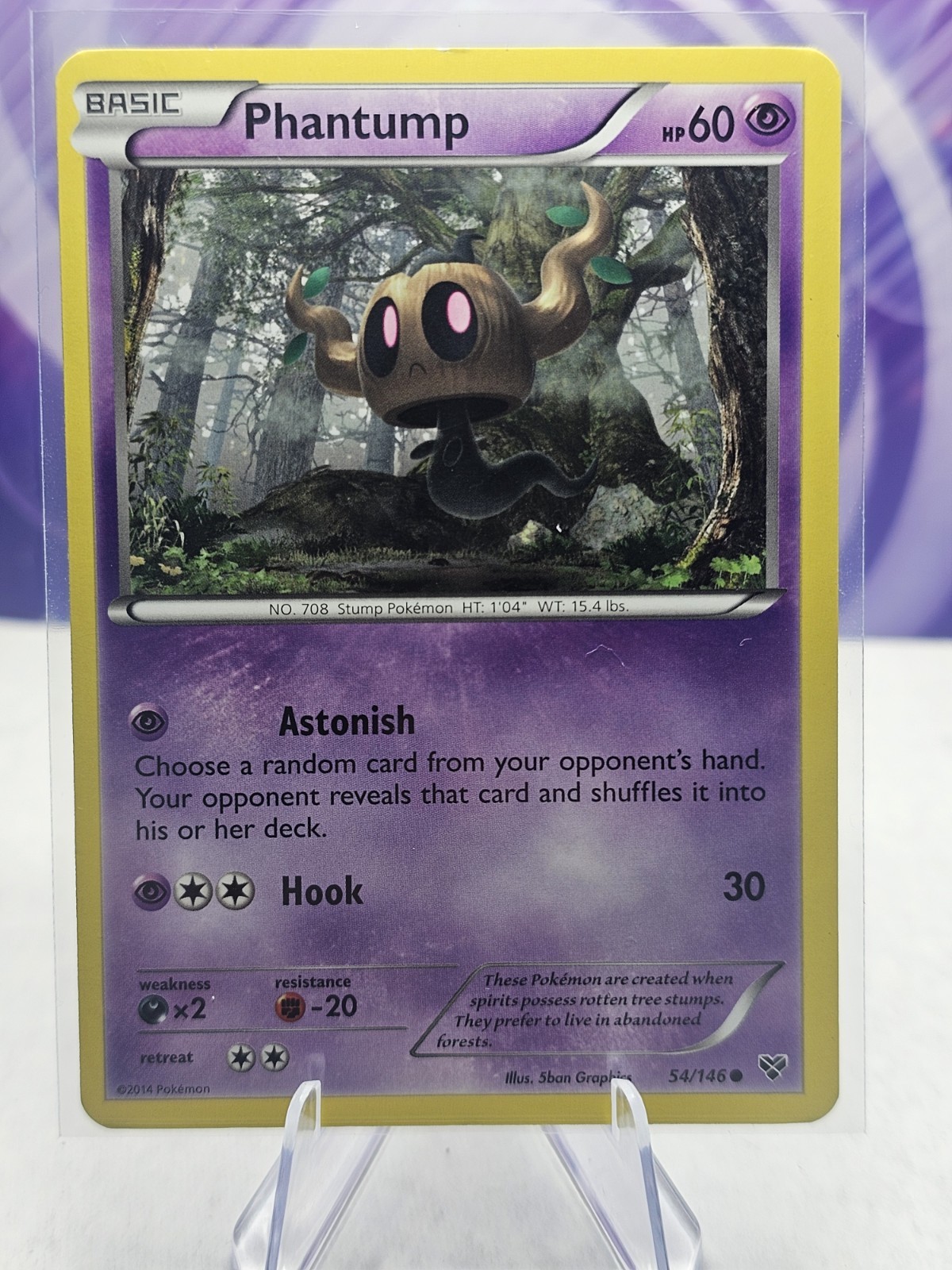 Pokemon Phantump 54/146 XY LP