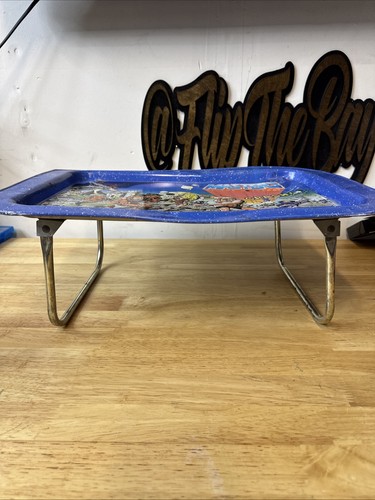 Vintage Mattel 1982 Masters Of The Universe He-Man Metal TV Tray Cartoon - Picture 11 of 11