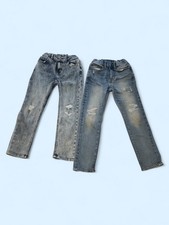 Old Navy Distressed Kids' Blue Denim Jeans - Set of 2