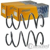 2X Spidan Fahrwerksfedern Vorne Passend FÜR Skoda Octavia VW Golf Links+Rechts