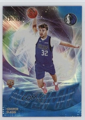 2025-26 Topps No Limit Blue Rainbow 131/150 Cooper Flagg #NL-1 Rookie RC o8c