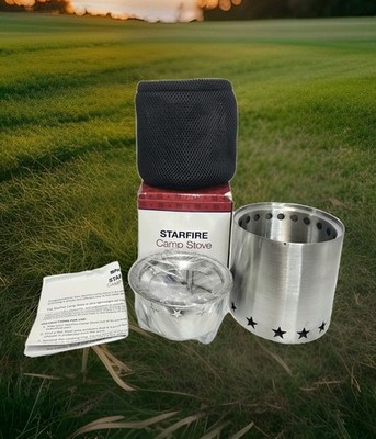 NEW! 4Patriots Starfire Camp Stove. Travel Camping Hiking. Brand New in Box!
