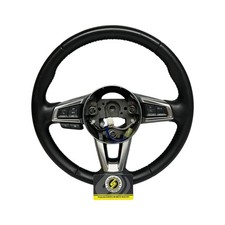 16-20 Mazda Miata Mx-5 Oem Nd Leather Steering Wheel Red Stitch N244-32-980 1 16-20 Mazda Miata Mx-5 Oem Nd Leather Steering Wheel Red Stitch N244-32-980 1