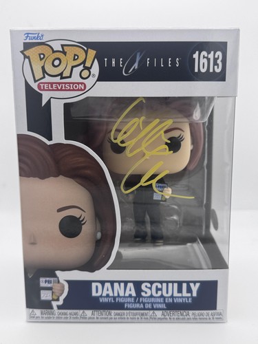 Gillian Anderson "The X-Files" AUTOGRAPH Signed 'Dana Scully' Funko Pop ACOA