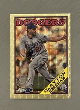 2023 Topps CLAYTON KERSHAW T88C-87 1988 35th Anniversary Chrome SUPERFRACTOR 1/1
