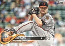 2018 Topps #420 Alex Cobb - BB