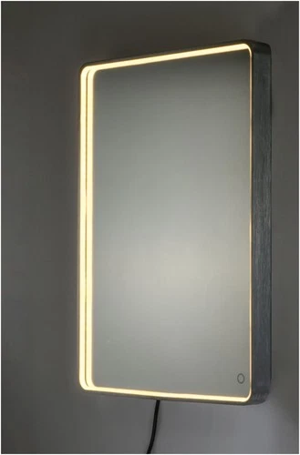 ET2 E42014-90 Mirror 23-3/4" W x 31-1/2" H Contemporary - Silver - Picture 2 of 4