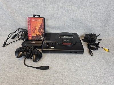 Sega Genesis Model 1 Console Bundle OEM Controller Lion King Tested Works