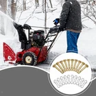 10 Pieces Shear Pins and Cotter Pins, Heavy Duty, Protecting The Snow Blower,