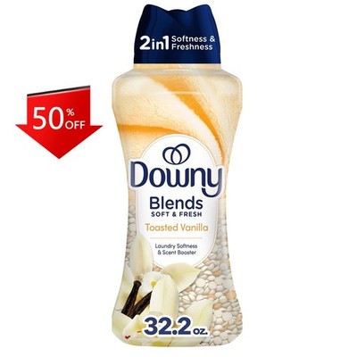 Downy Blends Soft & Fresh In-Wash Scent Booster - Toasted Laundry Bead - 32.2oz