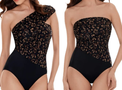 Magicsuit by Miraclesuit Women's Swimsuit Size 16 La Paz Goddess One Piece Wired