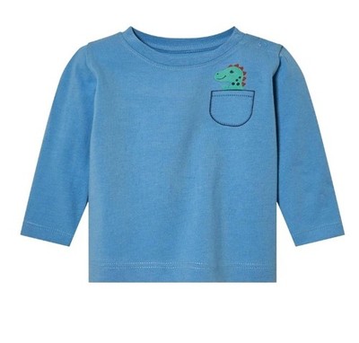 Baby-Langarmshirt, mit Bio-Baumwolle Gr.74-80