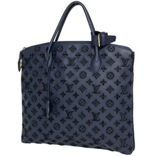 Louis Vuitton Monogram Desire Lockit Vertical Handbag M93971 Blue Marine #BS1116
