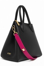 Borsa GUM Taglia Media Con Tracolla Borchiata Rock Ottime Condizioni Made In...