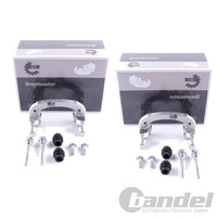 2X Esen SKV Halter Bremssattel TrÄGer Hinten Beidseitig Passend FÜR Volvo S40
