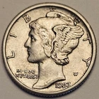 1923-S Mercury Head Dime * Better Date Nice Old US 10 Cents