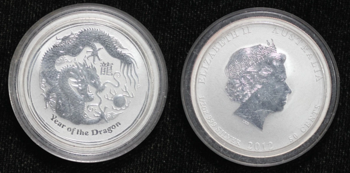 2012 Australian Lunar Silver Bullion Coins for sale | eBay