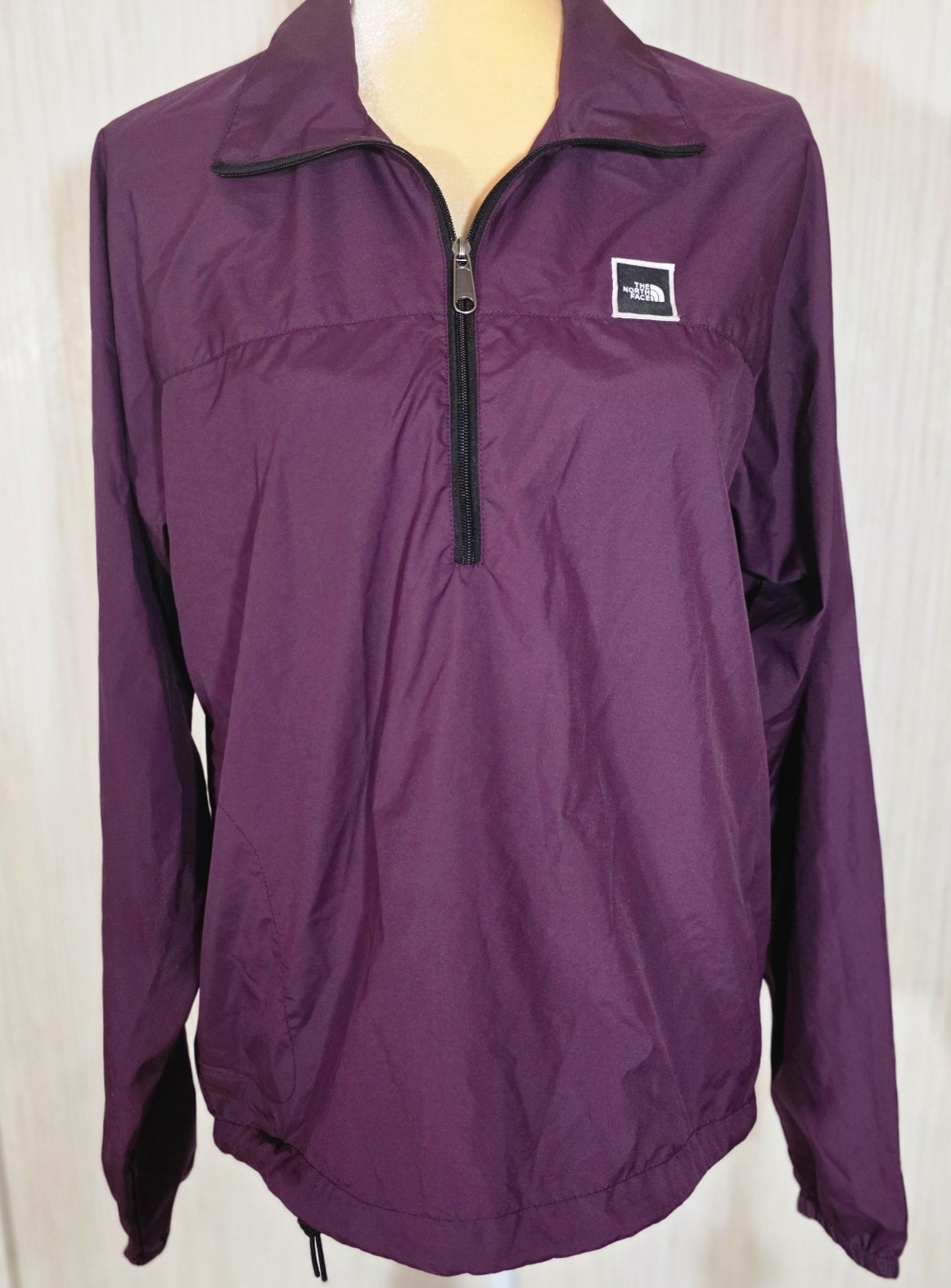 Northface Windbreaker Unlined Pullover Jacket Pur… - image 1