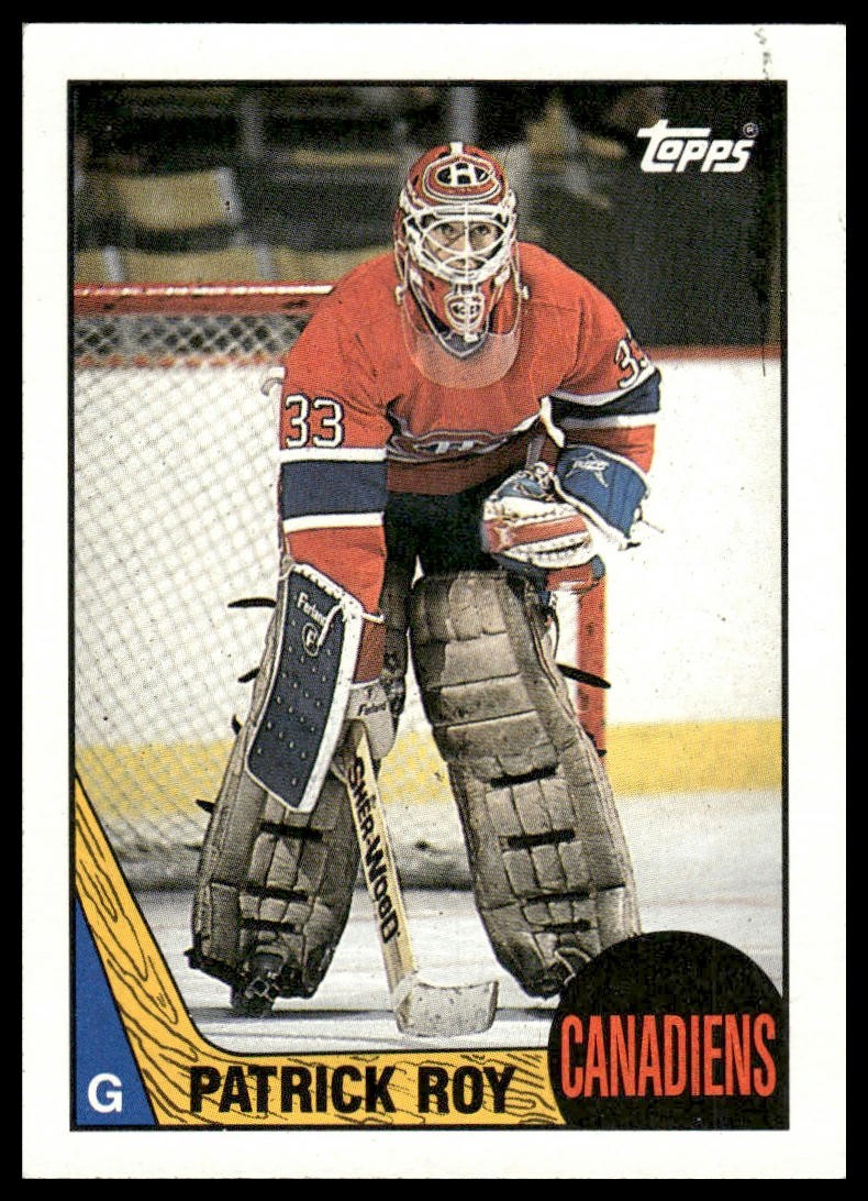 1987-88 Topps #163 Patrick Roy