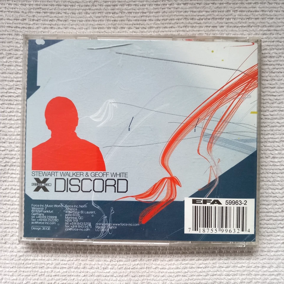 Geoff White & Stewart Walker - Discord - CD - Force Inc. - Bild 2 von 3