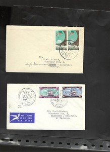 SOUTH AFRICA-COVERS-OLDER-FDC-LOT OF 8-F-VF-#200