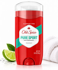 1 Pack- Old Spice High Endurance Deodorant for Men, Pure Sport Scent, 3.0 oz