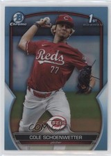 2023 Bowman Draft Chrome Refractor Cole Schoenwetter #BDC-116 12yh