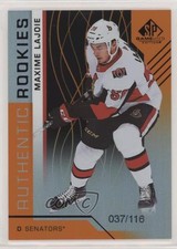 2018 SP Game Used Authentic Rookies Orange Rainbow 37/116 Max Lajoie Maxime 1o3