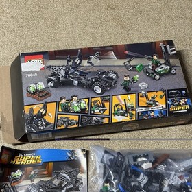 LEGO DC Comics Super Heroes 76045 Kryptonite Interception Complete With Manual