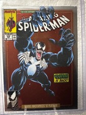 2024 Skybox - Marvel Masterpieces '92 Platinum #97-V Venom Variant Cover
