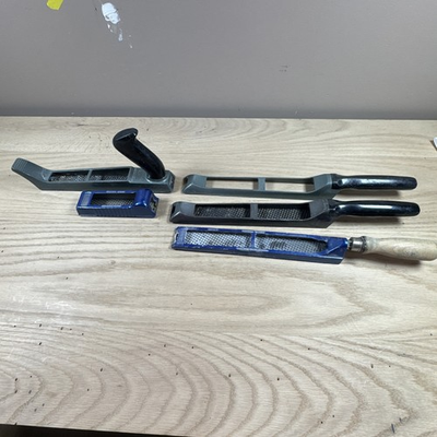 #ad Lot Of 5 Craftsman And Stanley Surforms All Made In The USA $20.00