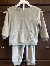 Polo Ralph Lauren toddler 18 Month Velour Sweatsuit