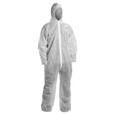 Kleenguard 67313 Coveralls, 4Xl, Wht, Pp, Pk50