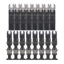 48PCS Metal Wood Universal Oscillating Multitool Quick Release Saw Blades Kit