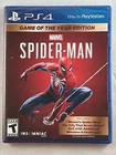 Marvel's Spider-man PS4 (Sony PlayStation 4, 2017)