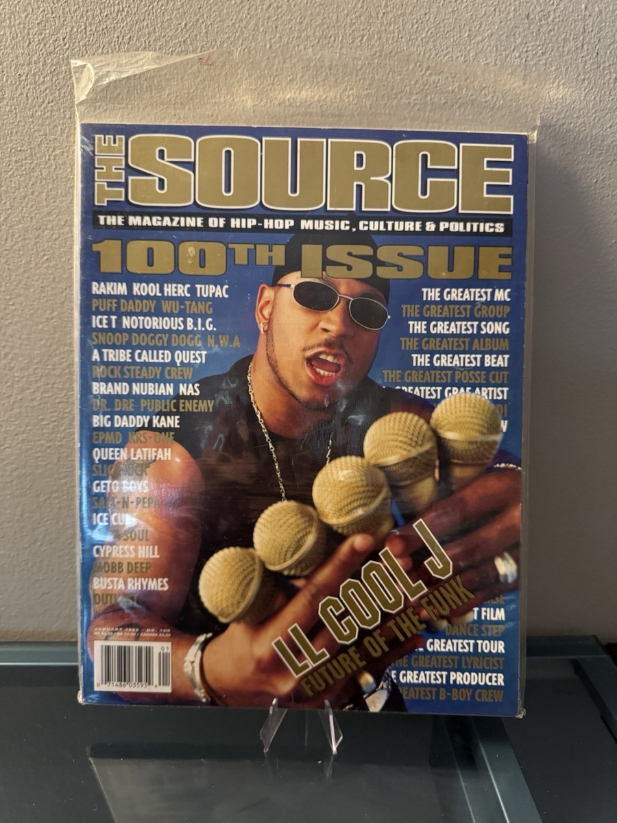The Source Magazine January 1998 #100 - 100th Issue LL Cool J