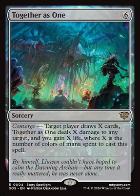 MTG Magic the Gathering Together as One (4/444) Secrets of Strixhaven NM