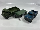 Vintage Dinky Toys 623 641 25G Army Wagon Cargo Truck x3 Joblot