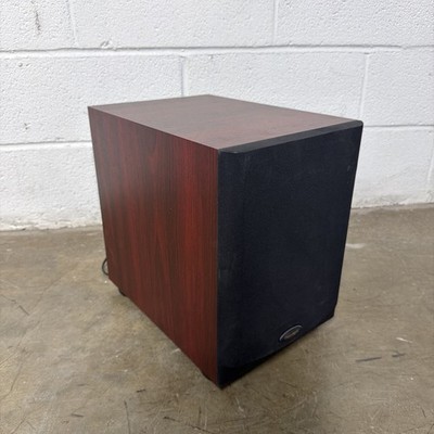 Paradigm PDR Series PDR-8 Amplified Subwoofer Rose Wood LR GREAT CONDITION