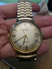 1960s Vintage Omega Seamaster De Ville Gold Tone Auto Men Watch