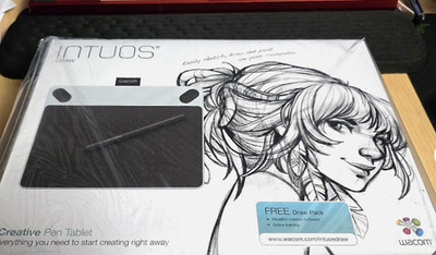NEU Wacom Intuos Draw CTL-490 kleines Bluetooth Grafiktablett Zeichnen MAC PC