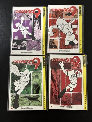 Cyborg 009 Volume 4 5 8 10 Manga English Tokyopop NEW! AMAZING!