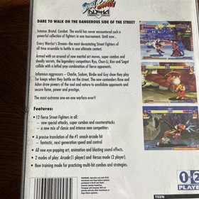 Sega Saturn Street Fighter Alpha Warriors Dreams T-1206H Excellent Condition 